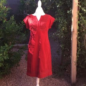 BODEN Fall Corduroy Dress Satin Lined